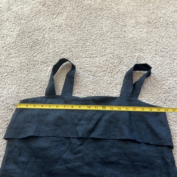 Quince 100% European Linen Square Neck Tank - Picture 8 of 11